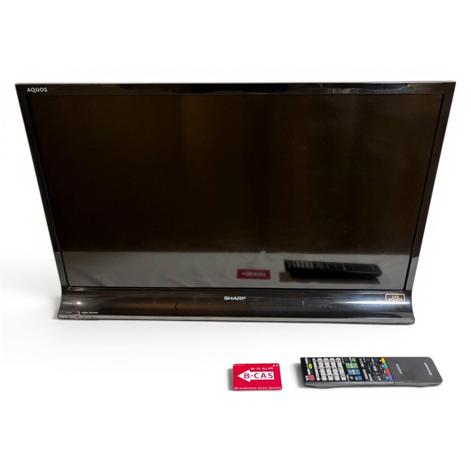 □シャープ SHARP 液晶テレビ AQUOS LC-32J9-B ブラック 32V型 裏番組