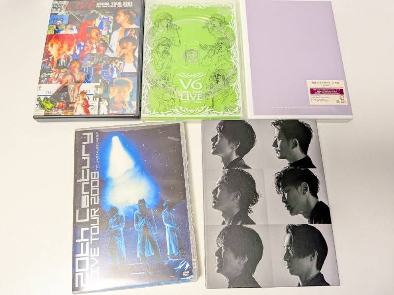 V6 シングルCD、アルバム、映像・ライブ作品 DVD,BD 計20点セット