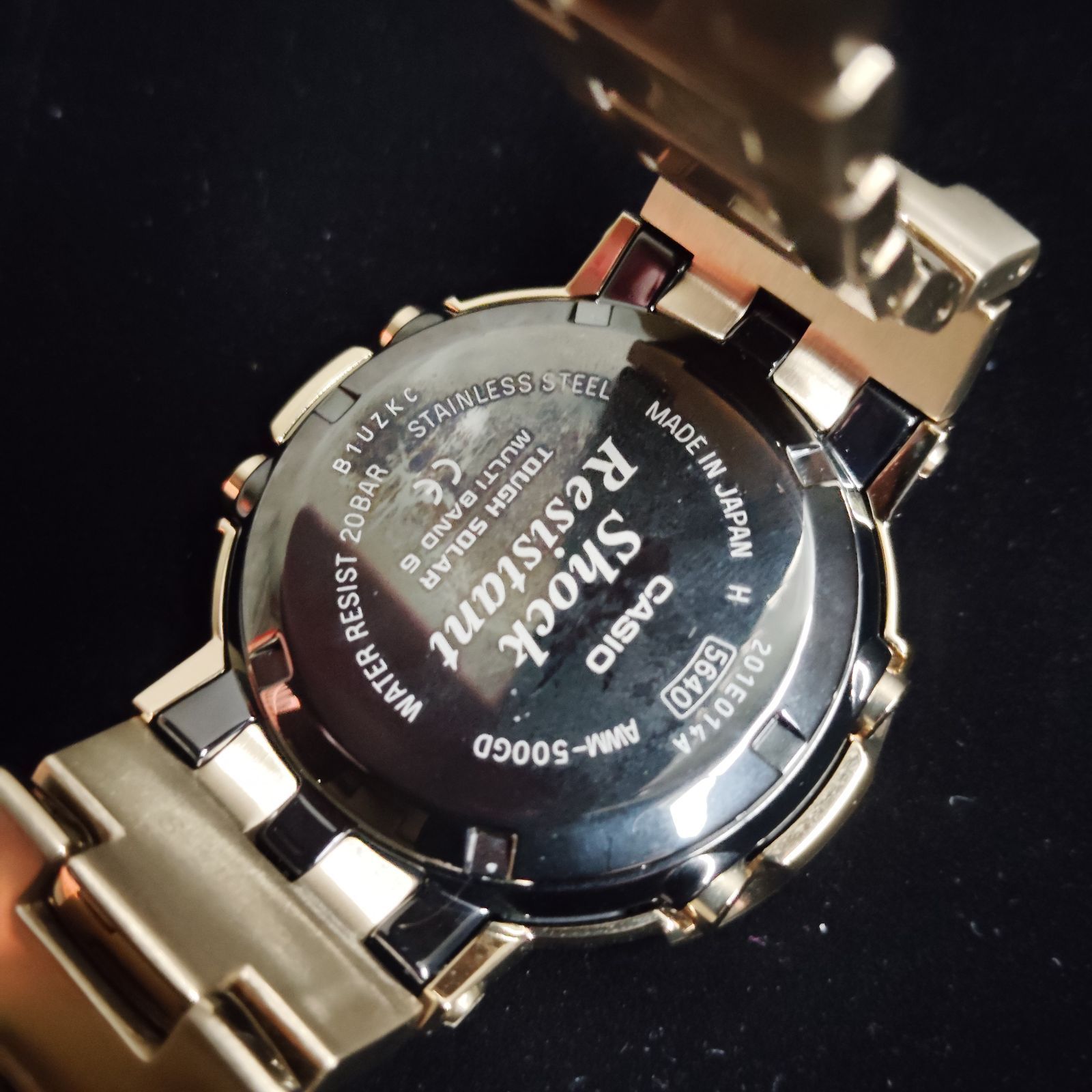 G-SHOCK FULL METAL AWM-500GD-9AJF ジーショック フルメタル アナデジ