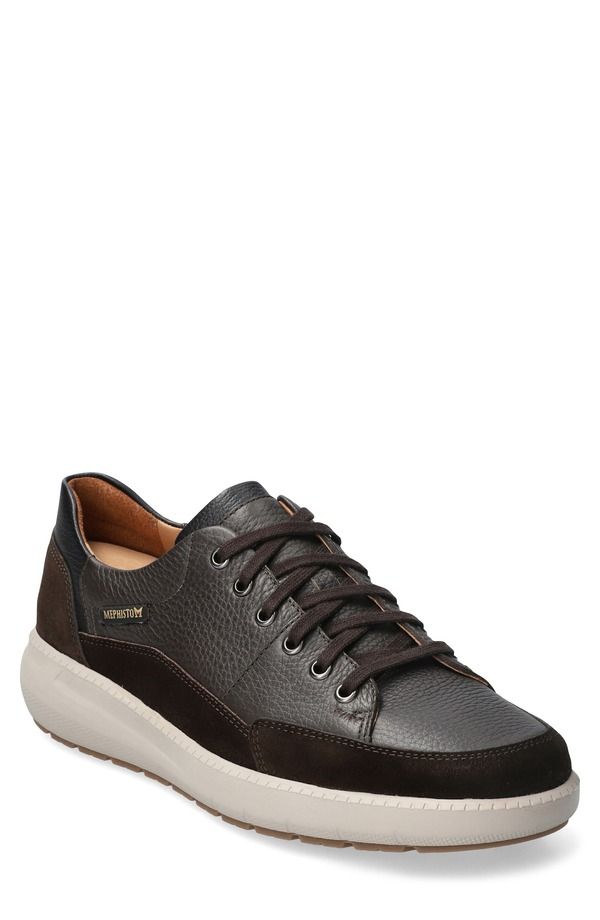 メフィスト メンズ シューズ スニーカー Mephisto Jango Sneaker Dark Brown ブラウン
