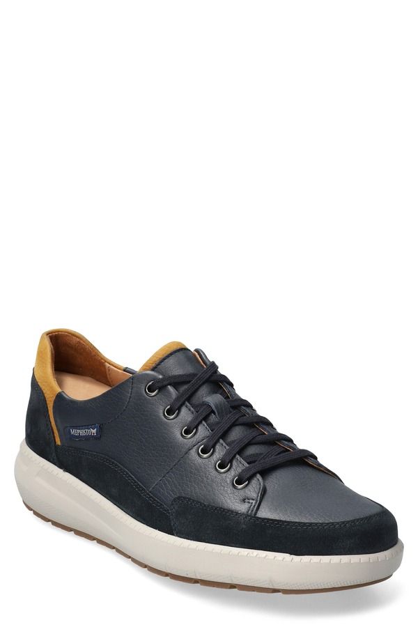 メフィスト メンズ シューズ スニーカー Mephisto Jango Sneaker Blue ブルー