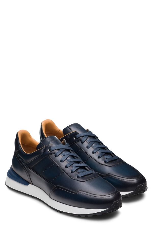マグナーニ メンズ シューズ スニーカー Magnanni Bravo II Sneaker Navy ネイビー