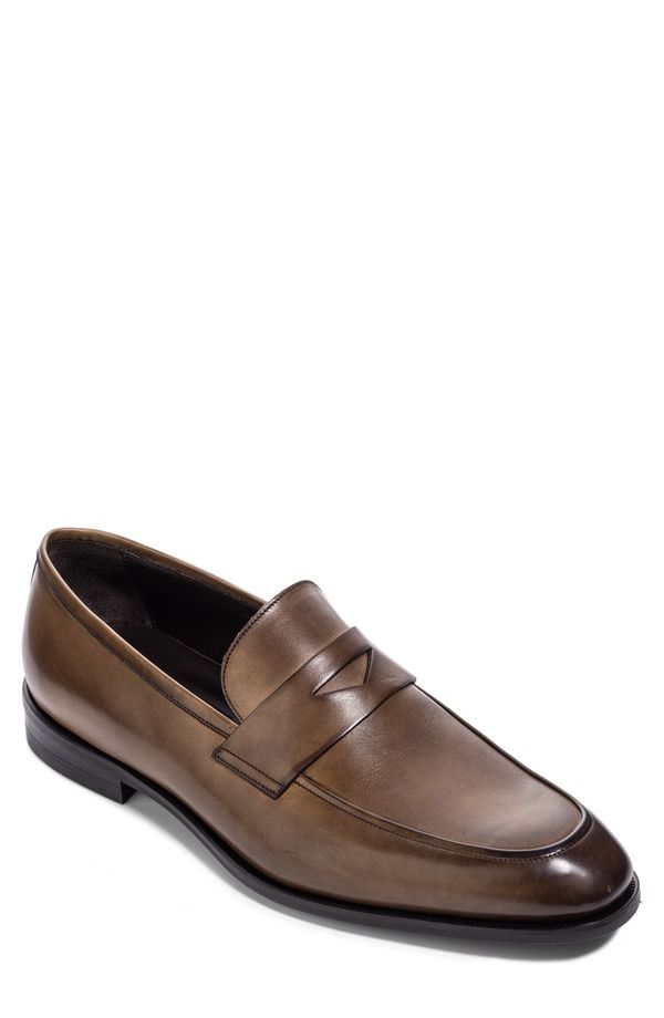 トゥーブート メンズ シューズ ローファー TO BOOT NEW YORK Jagger Penny Loafer Brown ブラウン