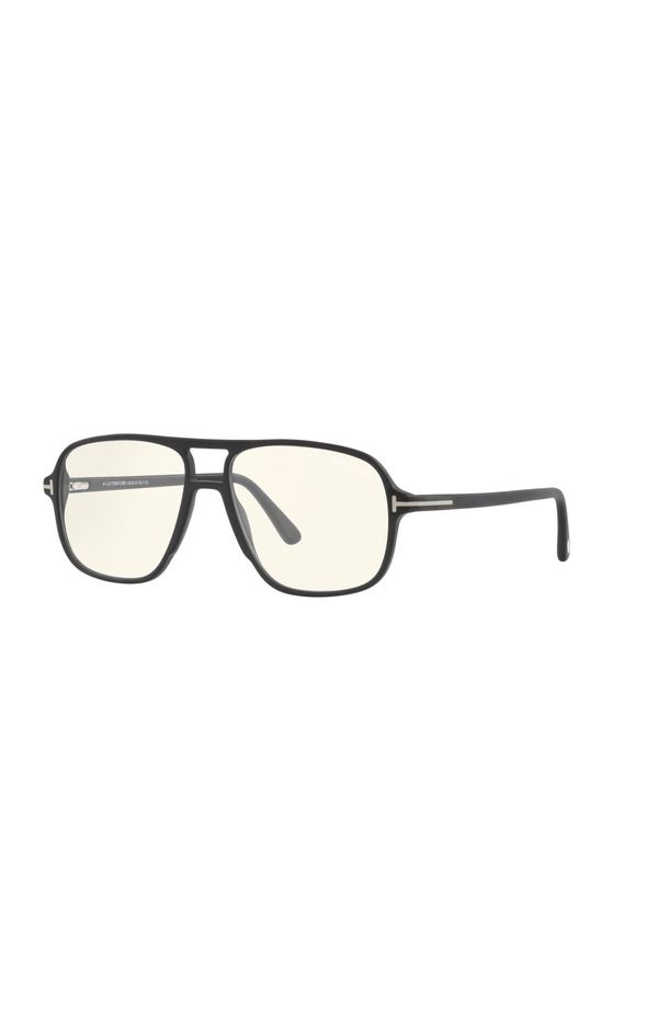 トム・フォード メンズ アクセサリー サングラス・アイウェア TOM FORD 56mm Square optical glasses Black ブラック