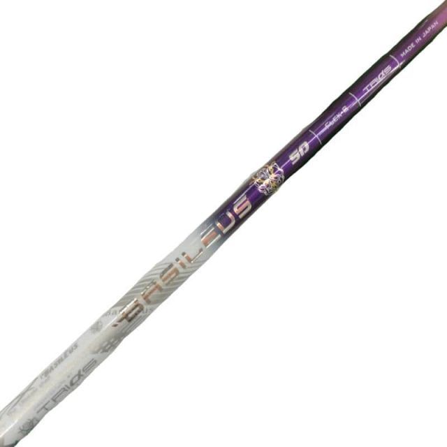 【中古】 テーラーメイドスリーブ付き(Qi4D系) バシレウス(旧トライファス)ドライバー用 シャフト BASILEUS Tri:Fiamma 50 (フレックスS)Bランク ゴルフクラブ