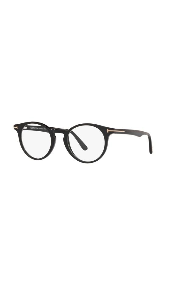 トム・フォード レディース アクセサリー サングラス・アイウェア TOM FORD 48mm Round optical glasses Black ブラック