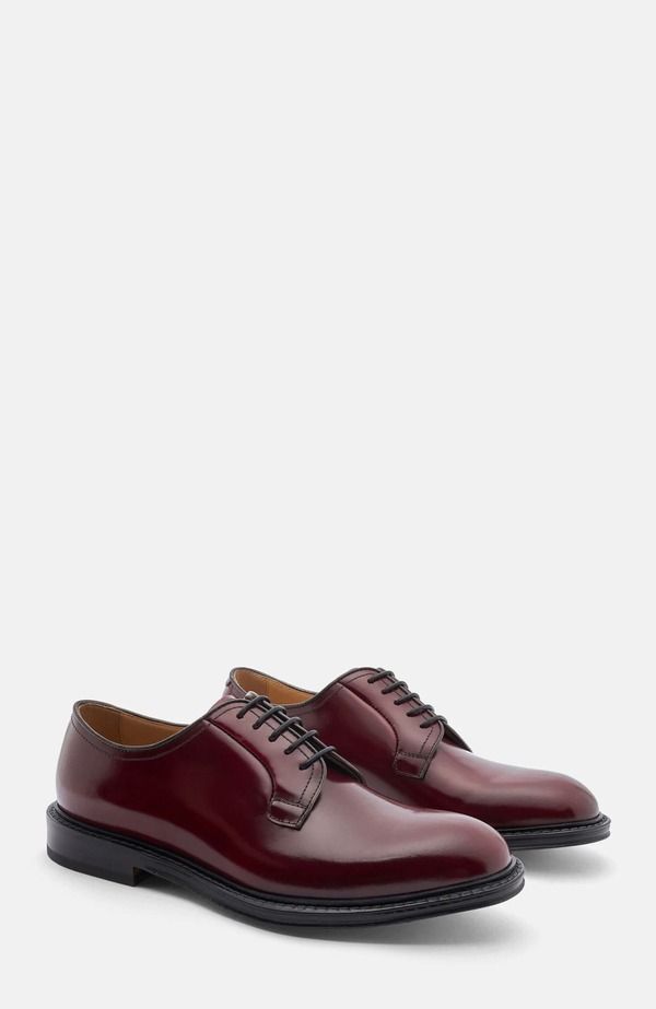 スカロッソ メンズ シューズ SCAROSSO Harry Derbies Burgundy Calf バーガンディ 87,340円