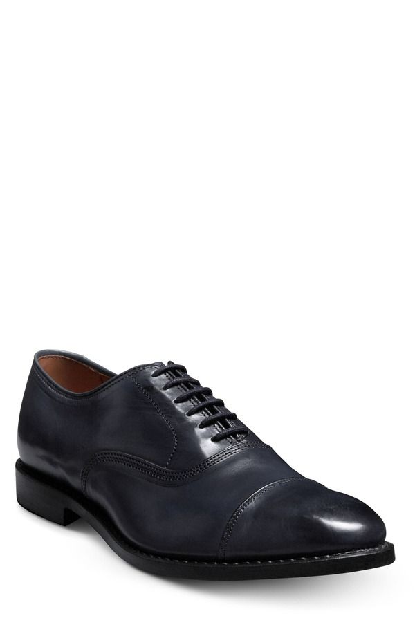 アレン エドモンズ メンズ シューズ オックスフォード キャップ Allen Edmonds Park Avenue Cap Toe Oxford Navy ネイビー