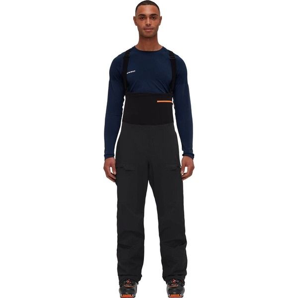 マムート メンズ アウター ジャケット・ブルゾン Mammut Haldigrat Hs Bib Pant Mens Black ブラック