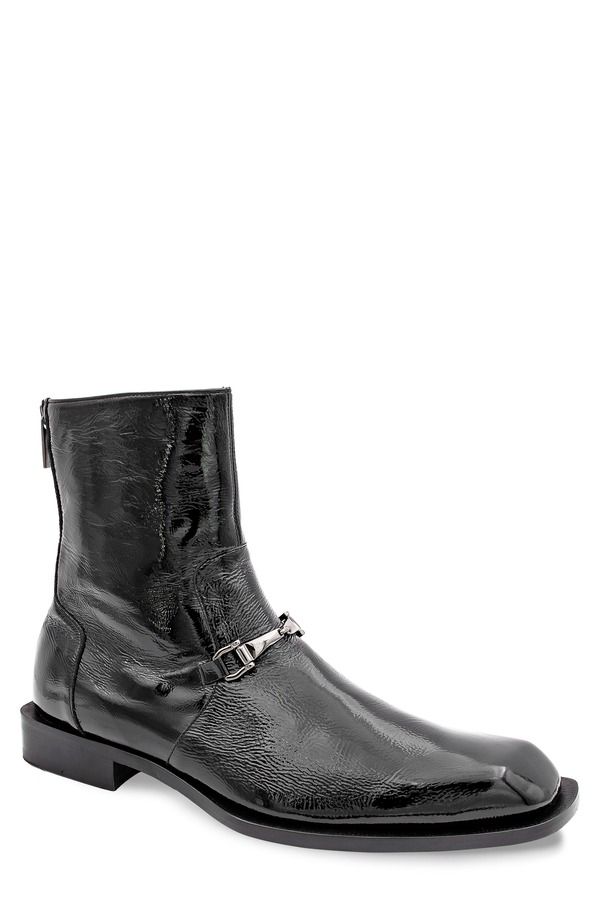 メズラン メンズ シューズ ブーツ・レインブーツ Mezlan Buscemi Boot Black ブラック