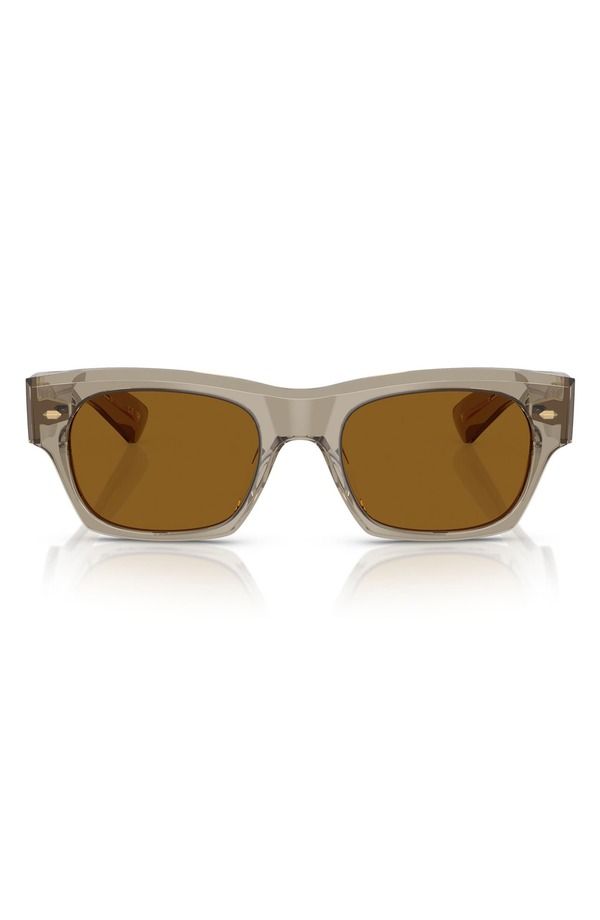 オリバーピープルズ レディース アクセサリー サングラス・アイウェア Oliver Peoples Kasdan 51mm Rectangular Sunglassesencha True Brown 115,400円