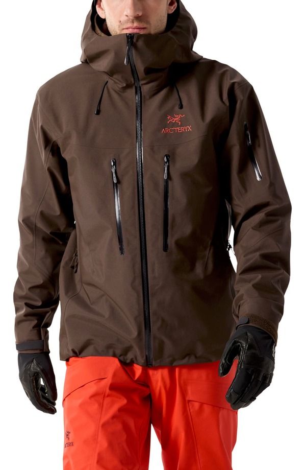 アークテリクス メンズ アウター ジャケット・ブルゾン Arcteryx Alpha SV Waterproof Jacket Carob Black Dynasty ブラック