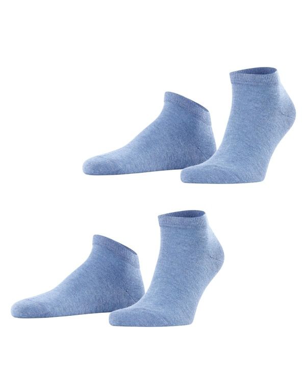 ファルケ メンズ アンダーウェア 靴下 スニーカー コットン Falke Happy Cotton Sneaker Socks Light Denim デニム
