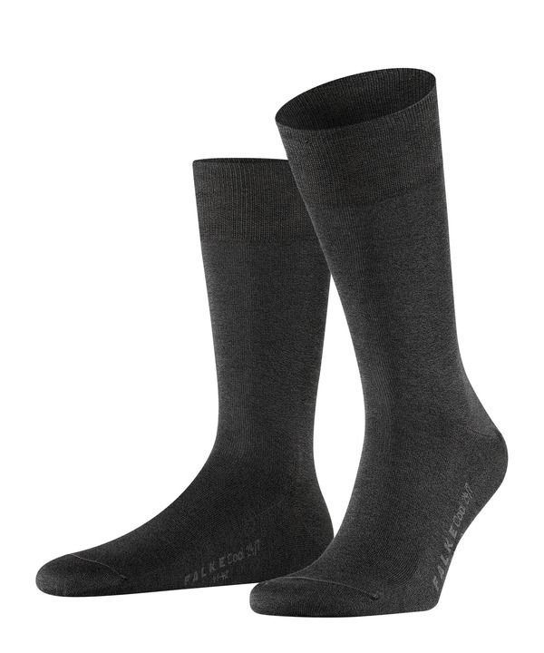 ファルケ メンズ アンダーウェア 靴下 Falke Cool 247 Cooling Dressocks Anthracite Melange