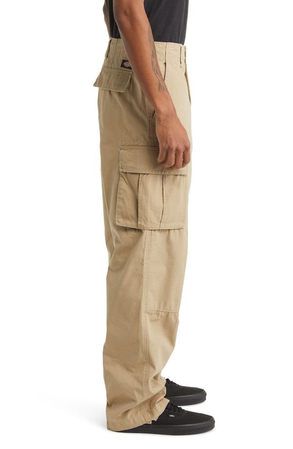 ディッキーズ メンズ ボトムス カジュアルパンツ カーゴパンツ Dickies Eagle Bend Ripstop Cargo Pants Desert Sand サンド｜詳細画像