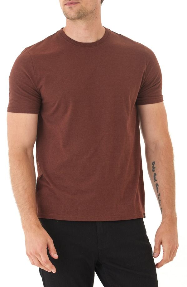 スレッズ・フォー・ソート メンズ トップス Tシャツ スリムフィット クルーネック Threads 4 Thought Slim Fit Crewneck TShirt Praline