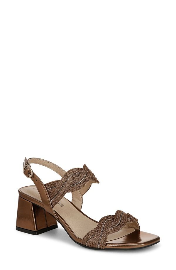 ライフストライド レディース シューズ ヒール サンダル LifeStride Charnelle Slingback Sandal Bronze