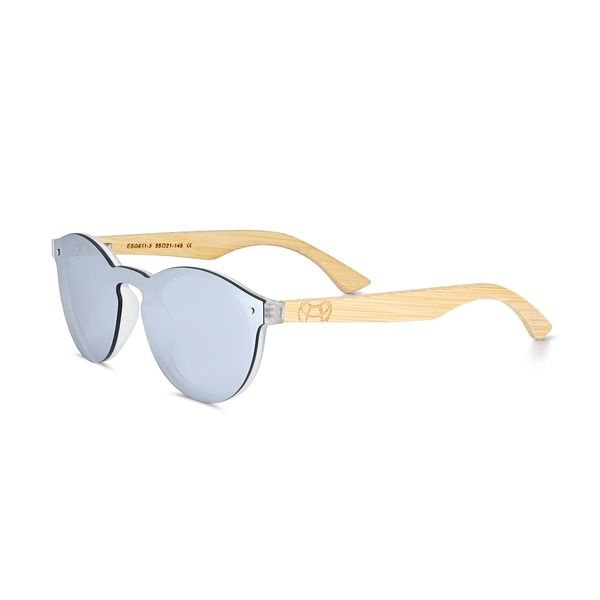 アースウッド レディース アクセサリー サングラス・アイウェア EARTH WOOD Earth 611 Polarized Sunglasses BambooSilver シルバー