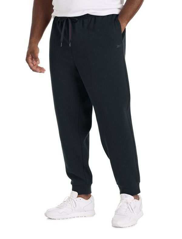 リーボック メンズ ボトムス カジュアルパンツ トール ジョガーパンツ フリース Reebok Big Tall Performance Tech Fleece Joggers Black ブラック