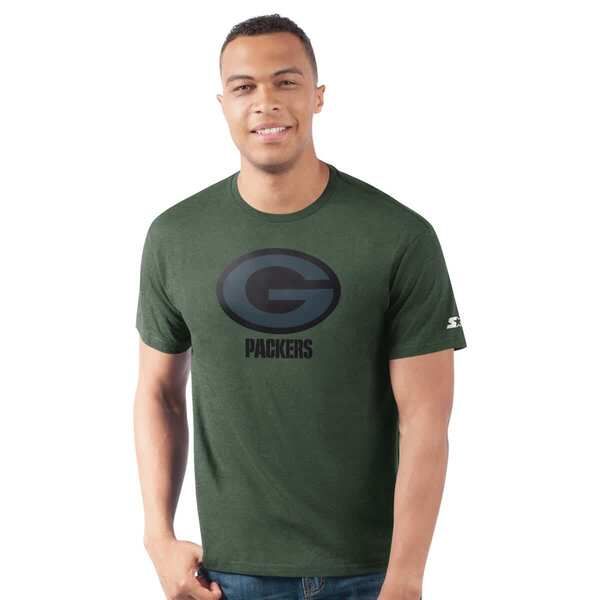 スターター メンズ トップス Tシャツ MensStarter Green Bay Packers Prime Time TShirt Green グリーン