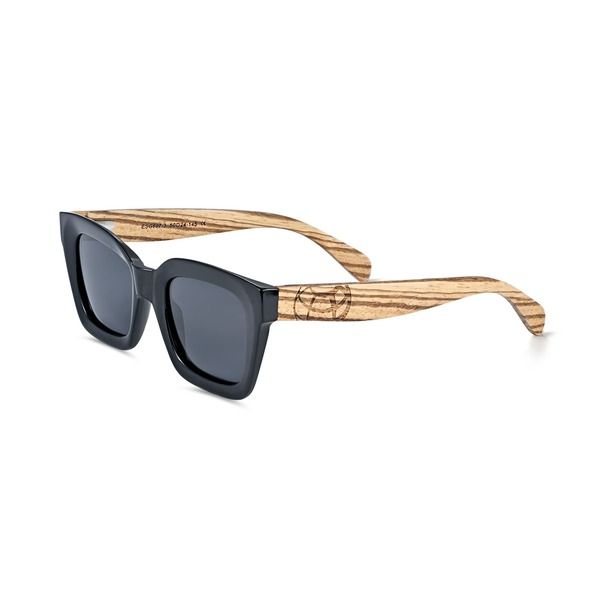 アースウッド レディース アクセサリー サングラス・アイウェア EARTH WOOD Antalya Polarized Sunglasses ZebraGrey グレー
