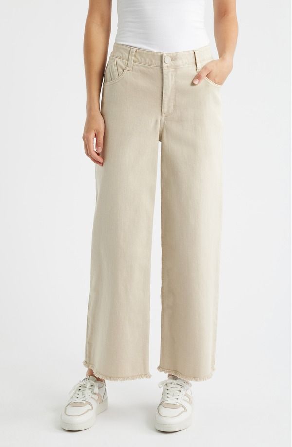ウィットウィズダム レディース ボトムス デニムパンツ ワイドレッグ ハイウエスト アンクル ジーンズ Wit Wisdom Wyatt Skyrise High Waist Ankle Wide L 15,036円