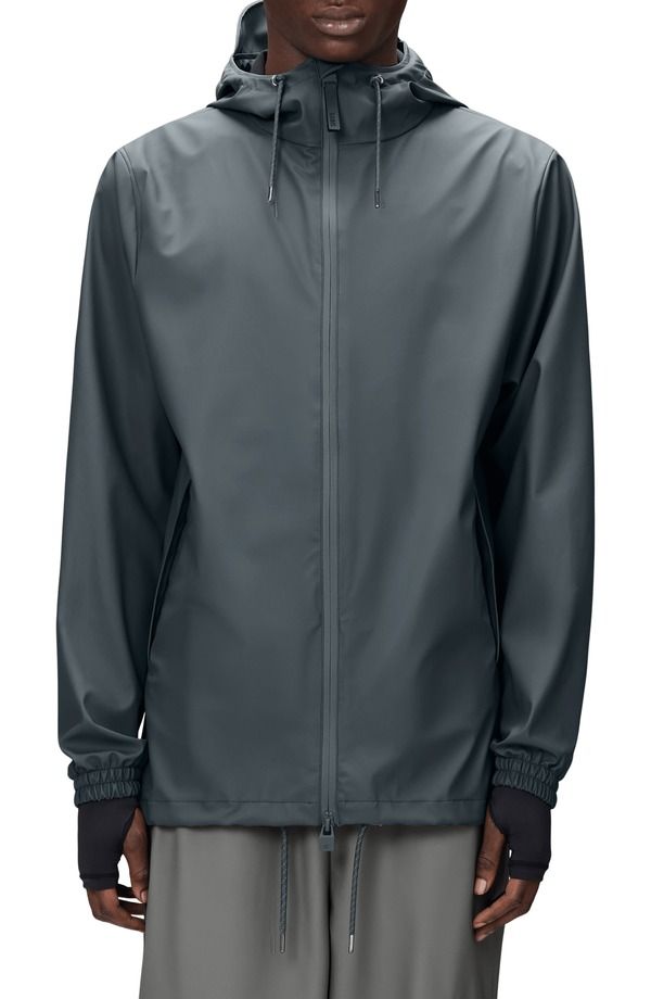 レインズ メンズ アウター ジャケット・ブルゾン Rainstorm Breaker Waterproof Rain Jacket Lagoon