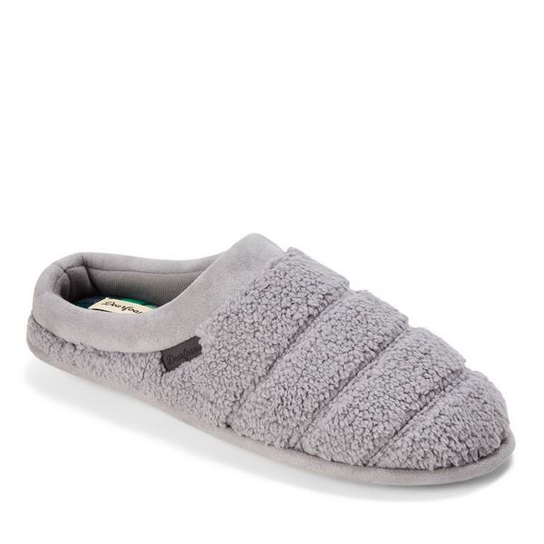 ディアフォームズ メンズ シューズ サンダル キルティング DEARFOAMS Asher Quilted Plaid Clog Slipper Medium Grey グレー 11,186円