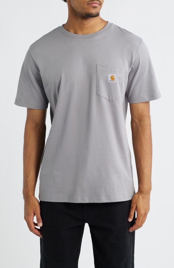 カーハート メンズ トップス Tシャツ ロゴ Carhartt Work In Progress Logo PocketShirt Yosemite
