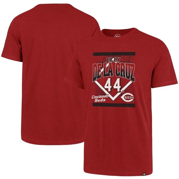 フォーティーセブン メンズ トップス Tシャツ グラフィック Mens 47 Elly De La Cruz Red Cincinnati Reds Graphic TShirt Red レッド