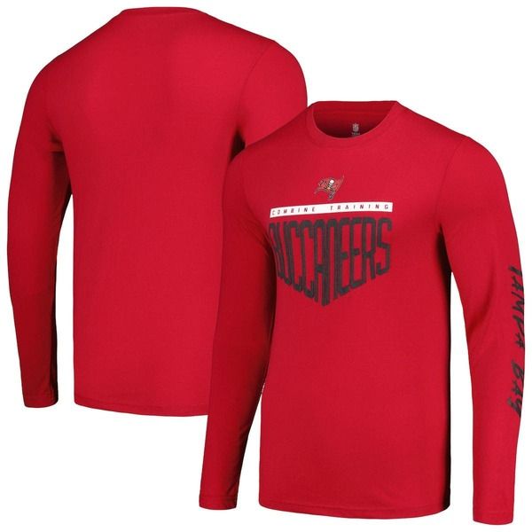 アウタースタッフ メンズ トップス Tシャツ Outerstuff Mens Red Tampa Bay Buccaneers Impact Long Sleeve TShirt Red レッド 9,865円