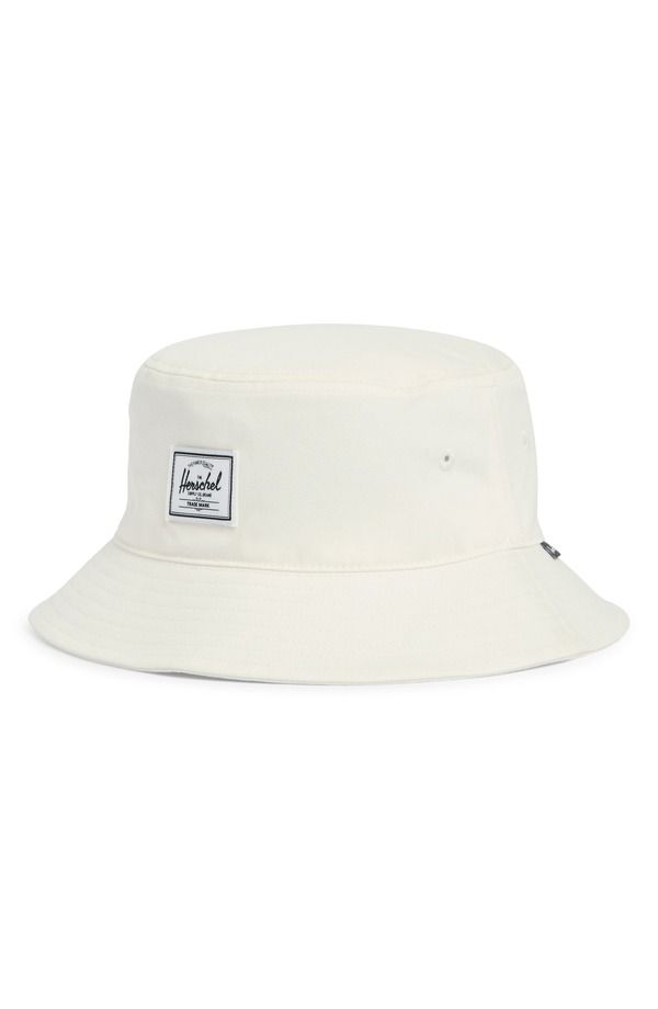 ハーシェルサプライ レディース アクセサリー 帽子 コットン Herschel Supply Co Norman Cotton Twill Bucket Hat Blanc De Blanc