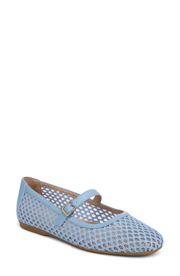 ドクター・ショール レディース シューズ パンプス メッシュ Dr Scholls Wren Mesh Mary Jane Flat Blue Sky ブルー