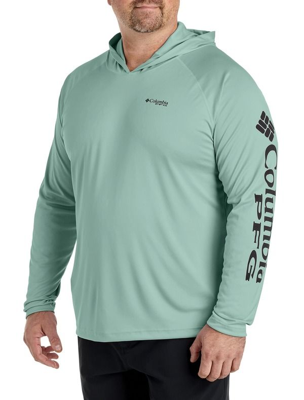 コロンビア メンズ アウター パーカー・スウェットール Columbia Big Tall Terminal Tackle Hoodie Misty Jade