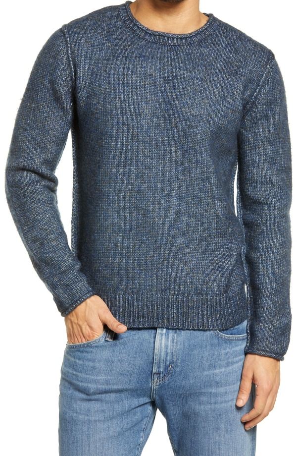 ショット ニューヨーク メンズ アウター パーカー・スウェット セーター Schott NYC Rolled Collar Sweater Navy ネイビー