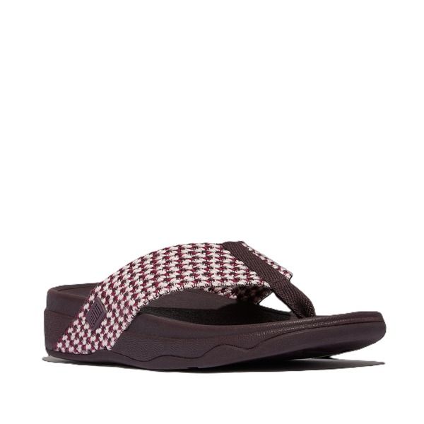 フィットフロップ レディース シューズ サンダル FitFlop Surfa Multi Tone Toe Post Sandals Plumberry マルチカラー