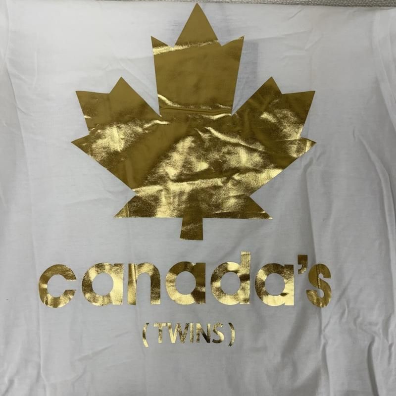 ディースクエアード2 イタリア製 CANADA2 ゴールド メープル リーフ