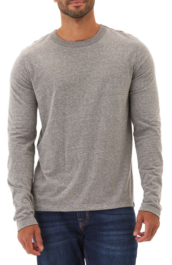 スレッズ・フォー・ソート メンズ トップス Tシャツ Threads 4 Thoughtucker Long Sleeve TShirt Heather Grey グレー