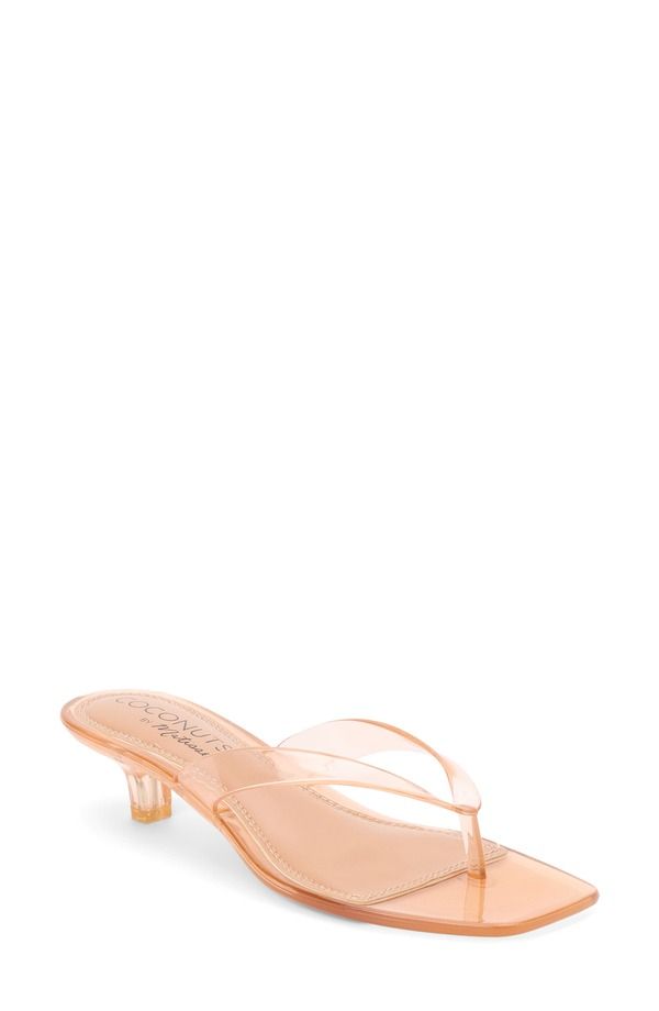 ココナッツバイマッテシィ レディース シューズ ヒール Coconuts by Matisse Margo Kitten Heel Flip Flop Natural 14,386円