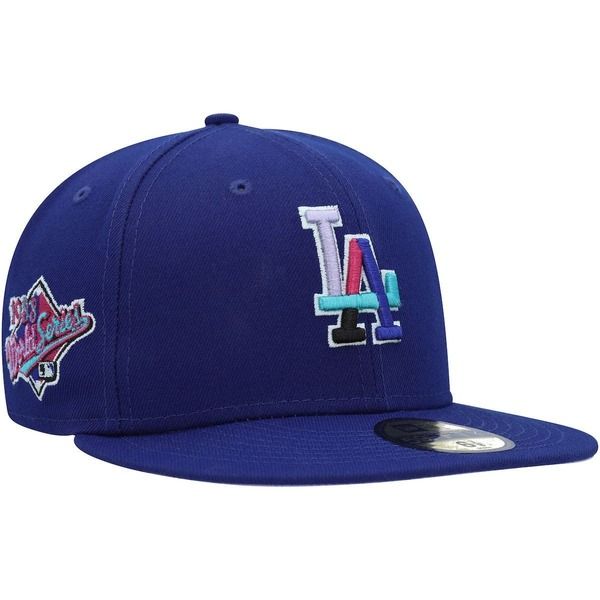 ニューエラ メンズ アクセサリー 帽子 Mens New Era Royalos Angeles Dodgers 1988 World Series Polar Lights 59FIFTY Fitt