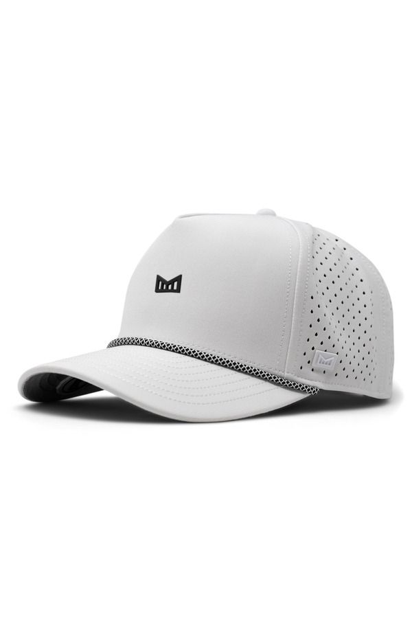 メリン メンズ アクセサリー 帽子 Melin Odysea Rope Bulls Icon Hydro Performance Snapback Hat White ホワイト
