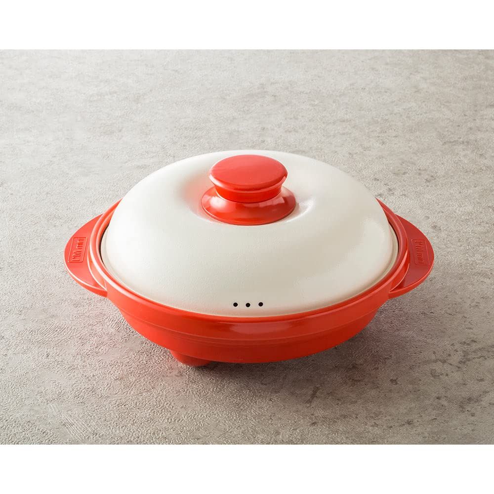 【迅速に発送】ディノス 調理 食器 器物類 レンジメートPRO 丸型 AR2333(サイズはありません ア：レッド)