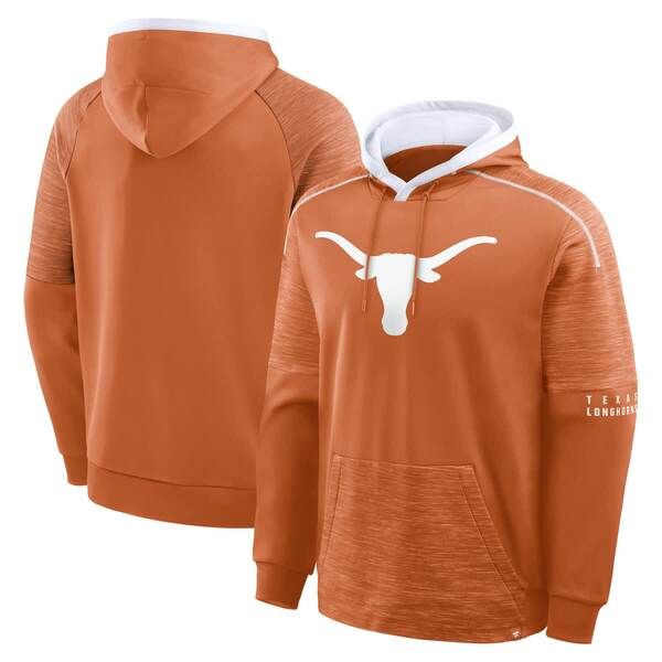 ファナティクス メンズ アウター パーカー・スウェット Mens Fanatics Texas Orange Texas Longhorns QuadefenderPullover Hoodie Bu