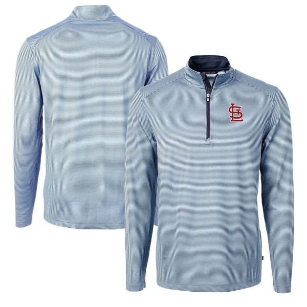 カッターアンドバック メンズ アウター パーカー・スウェット Mens Cutter Buck Light BlueNavy St Louis Cardinals Virtueco Pique Mic