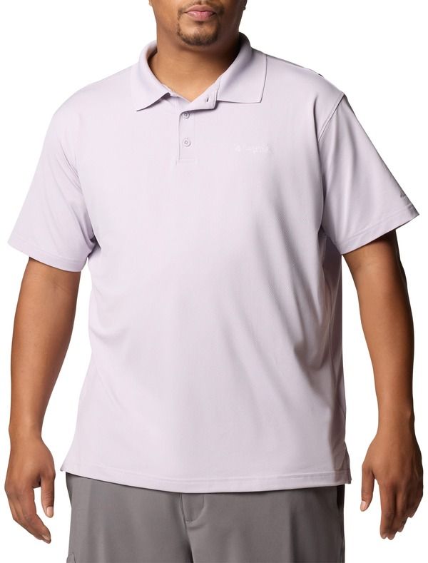 コロンビア メンズ トップス ポロシャツ トール Columbia Big Tallow Drag Offshore Polo Shirt Lavender Pearl パール