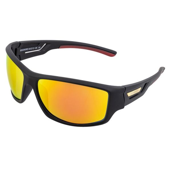 ブリード メンズ アクセサリー サングラス・アイウェア BREED Aquarius Polarized Sunglasses BlackRedYellow ブラック