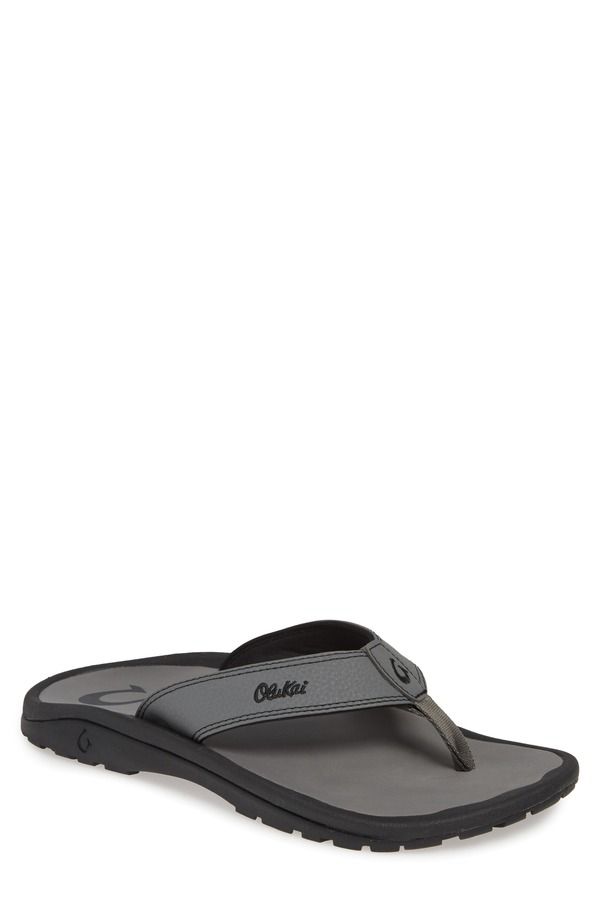 オルカイ メンズ シューズ サンダル OluKai Ohana Flip Flop Stone Synthetic ストーン