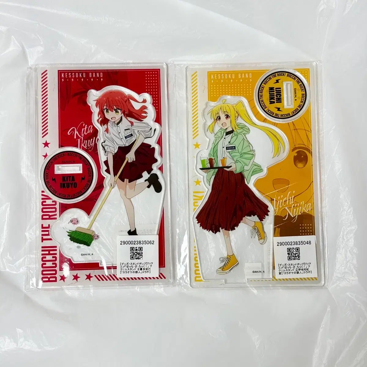 ぼっち・ざ・ろっく！　カラオケの鉄人コラボ　アクリルスタンド4種セット新品未開封 限定モデル) ぼっち・ざ・ろっく！ 鉄人カラオケ コラボ 虹夏 北
