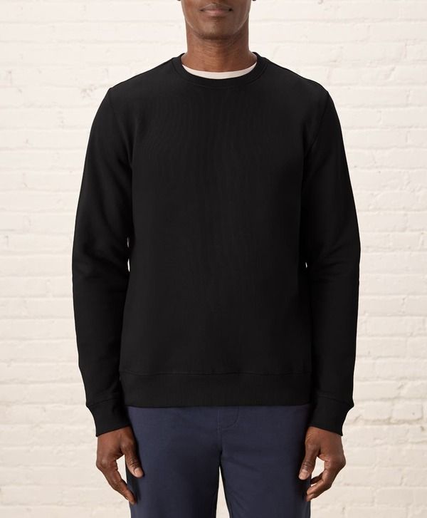 パクト メンズ アウター パーカー・スウェット シャツ コットン フリース Pact Organicotton Cloud Brushed Fleece Crew Sweatshirt Black ブ