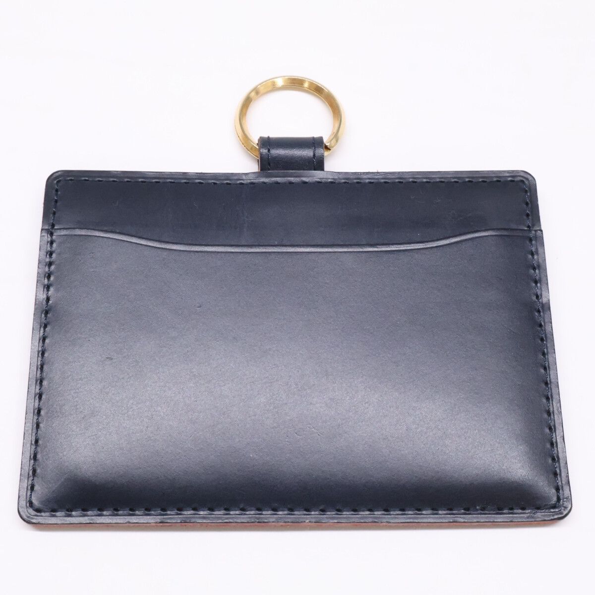 GANZO ガンゾ 【美品】57655 THIN BRIDLE シンブライドル IDケース